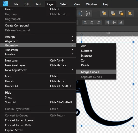 Merge Curves