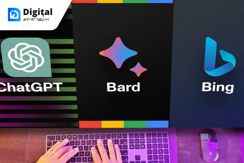 GPT VS Bard Vs Bing ChatGPT Vs. Bard Vs. Bing: ഭാഷാ മോഡലുകളുടെ താരതമ്യം